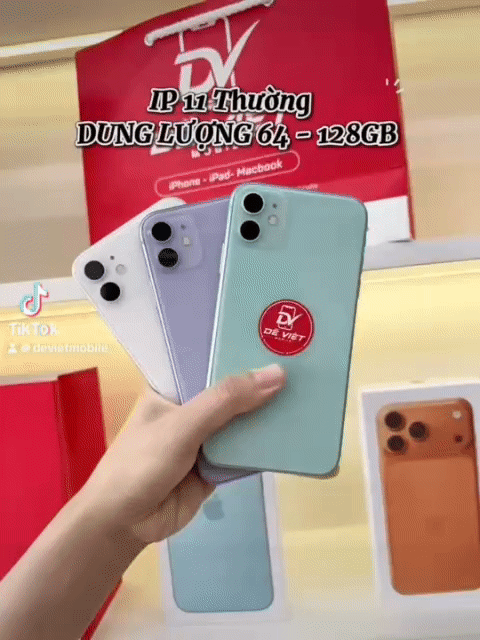 iPhone 11 64/128GB Đủ màu bao góp nợ xấu. Mua bán Điện thoại tại Thành phố Thuận An Bình Dương được đăng bởi Dế Việt Mobile Thuận An hình 1