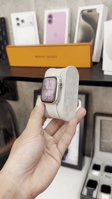 Apple Watch Series 8 41mm Starlight. Mua bán Thiết bị đeo thông minh tại Quận Bình Thạnh Tp Hồ Chí Minh được đăng bởi Phúc hình 1