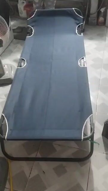 Ghế bố Vải, Kim loại Xanh dương. Mua bán Bàn ghế tại Thị xã Tân Uyên Bình Dương được đăng bởi ANHTACO  hình 1