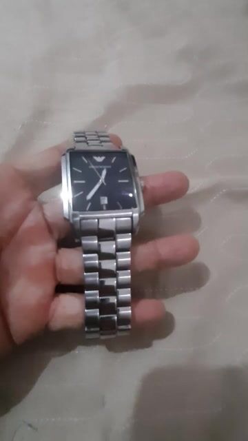 Đồng hồ Emporio Armani Nam Bạc. Mua bán Đồng hồ tại Huyện Củ Chi Tp Hồ Chí Minh được đăng bởi An Huy hình 1