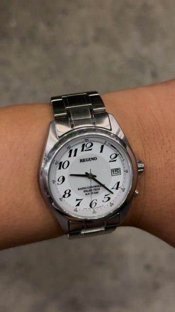 Đồng hồ Reguno Nam Thép 37mm. Mua bán Đồng hồ tại Thành phố Trà Vinh Trà Vinh được đăng bởi Nguyên hình 1