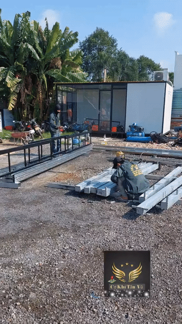 Dịch vụ thi công nhà tiền chế khung thép. Dịch vụ tại Thành phố Dĩ An Bình Dương được đăng bởi Cơ khí Tấn Vũ  hình 1