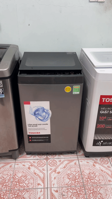 Thanh lý máy giặt Toshiba 7kg zin đẹp chạy tốt. Mua bán Máy giặt tại Quận Tân Phú Tp Hồ Chí Minh được đăng bởi Quí Vũ Official hình 1