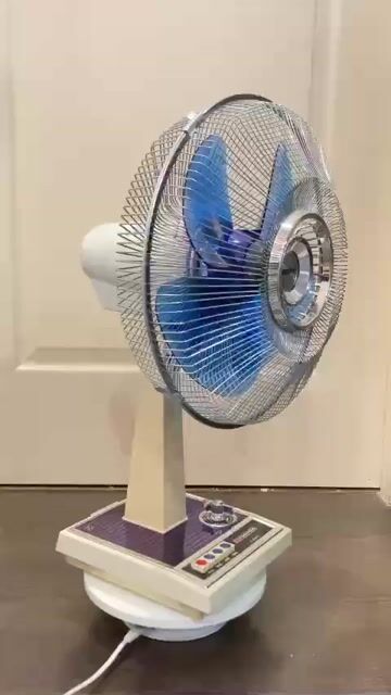 Quạt bàn Toshiba D-30AD Xanh Trắng. Mua bán Quạt tại Quận Hai Bà Trưng Hà Nội được đăng bởi Tất Thắng hình 1