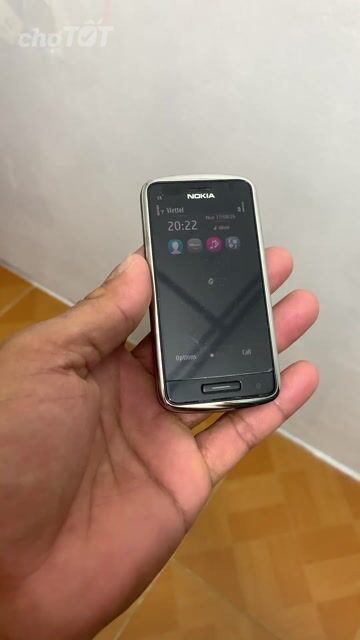 Nokia C6 Bạc Điện thoại nguyên zin. Mua bán Điện thoại tại Huyện Củ Chi Tp Hồ Chí Minh được đăng bởi Mai vũ điền hình 1
