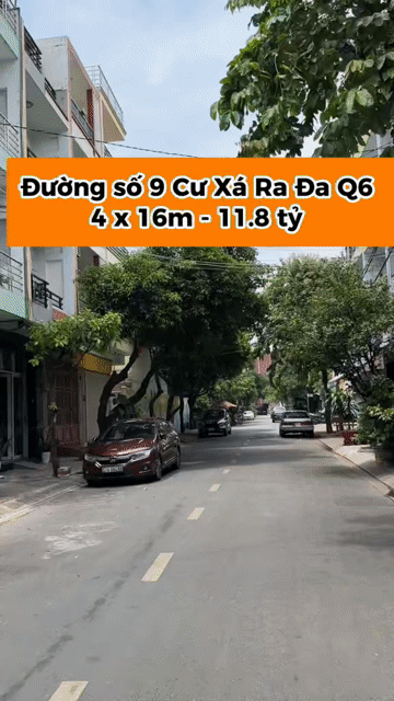 Mua bán Nhà ở Quận 6 Tp Hồ Chí Minh diện tích 64 m² giá 11,8 tỷ