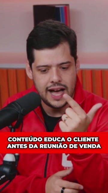 Conteúdo educa o cliente antes da reunião de venda