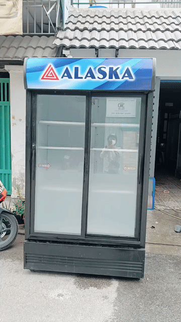 Tủ mát Alaska 1300 lít Đen đã sử dụng. Mua bán Tủ lạnh tại Quận Bình Thạnh Tp Hồ Chí Minh được đăng bởi Nguyễn Duy Trinh  hình 1