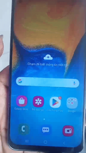 Samsung A20 Xanh Đã sử dụng. Mua bán Điện thoại tại Quận 12 Tp Hồ Chí Minh được đăng bởi Nguyên Nguyên hình 1