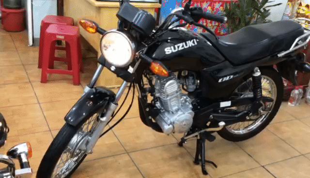 SUZUKI GD 110. ĐỜI 2018. ODO 9,7K. ZIN NGUYÊN BẢN. Mua bán Xe máy tại Quận Phú Nhuận Tp Hồ Chí Minh được đăng bởi MOTO LUU THANH HAI  77A hình 1