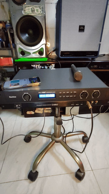 Amply karaoke SUMICO D350 Đen. Mua bán Tivi, Âm thanh tại Quận 6 Tp Hồ Chí Minh được đăng bởi ĐOÀN VĂN SƠN  hình 1