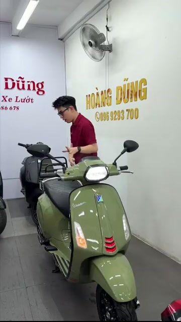 Piaggio Vespa Sprint 2024 Xanh rêu. Mua bán Xe máy tại Quận Phú Nhuận Tp Hồ Chí Minh được đăng bởi DŨNG HOÀNG  hình 1