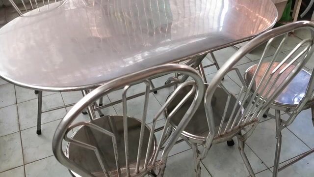 Bộ bàn ghế ăn INOX. Mua bán Bàn ghế tại Quận Tân Phú Tp Hồ Chí Minh được đăng bởi Dan hình 1