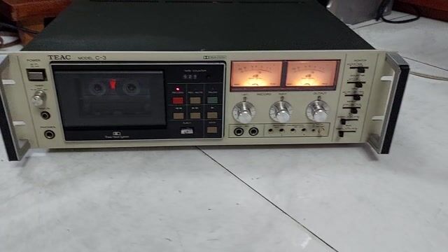 Đầu Cassette TEAC C-3 Xám Nhật Bản. Mua bán Tivi, Âm thanh tại Huyện Bình Chánh Tp Hồ Chí Minh được đăng bởi Le va loa amply bãi hình 1