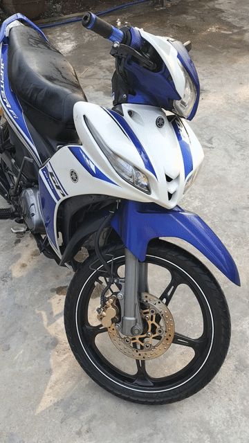 Yamaha Jupiter Fi Xanh trắng. Mua bán Xe máy tại Quận Liên Chiểu Đà Nẵng được đăng bởi Văn Hiếu hình 1