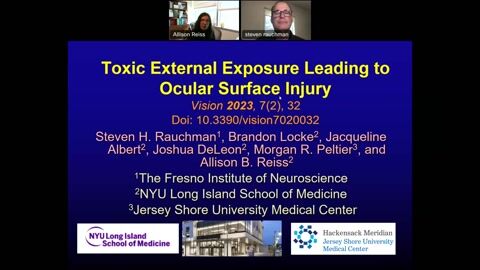 Toxic External Exposure Leading to Ocular Surface Injury