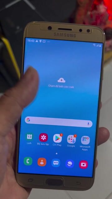 Samsung J7 Pro Đen. Mua bán Điện thoại tại Quận Tân Phú Tp Hồ Chí Minh được đăng bởi Cầm đồ Anh Quốc  hình 1
