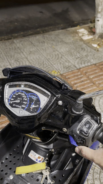 Yamaha Exciter Xanh trắng. Mua bán Xe máy tại Quận Hải Châu Đà Nẵng được đăng bởi Phạm anh khoa hình 1