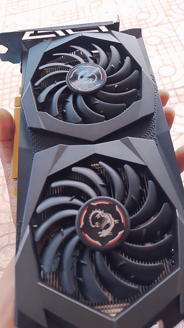 Card đồ họa MSI GeForce RTX 1650 Twin Frozr 7. Mua bán Linh kiện (RAM, Card...) tại Thành phố Bến Tre Bến Tre được đăng bởi đăng hình 1