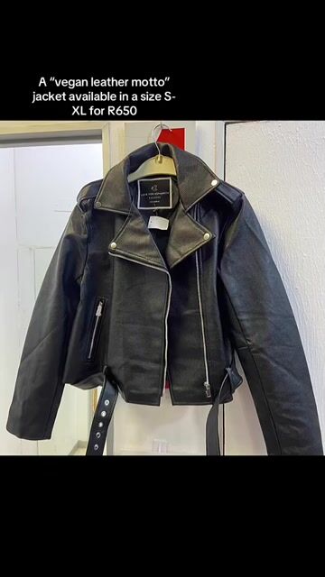 Women's Leather Jacket – Size L | Brand New