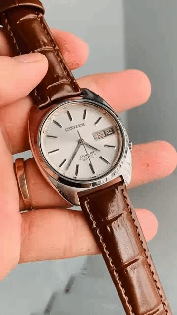 Đồng hồ Citizen Leopard automatic Nhật chạy chuẩn. Mua bán Đồng hồ tại Huyện Bình Chánh Tp Hồ Chí Minh được đăng bởi đồng hồ phụ kiện Nhật Thuỵ hình 1