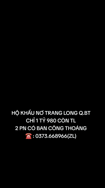 Mua bán Nhà ở Quận Bình Thạnh Tp Hồ Chí Minh diện tích 10 m² giá 1,98 tỷ