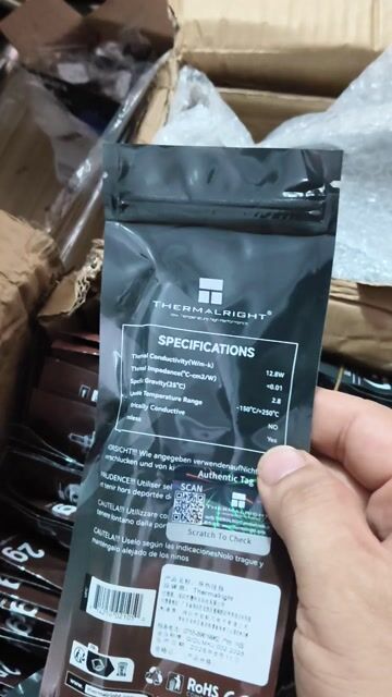 Keo tản nhiệt Thermalright TF7 2gr Nâu. Mua bán Linh kiện (RAM, Card...) tại Huyện Châu Đức Bà Rịa - Vũng Tàu được đăng bởi shop đồ cũ hình 1