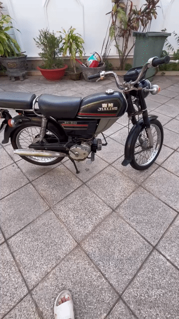 Honda Jialing JH-50 Đen. Mua bán Xe máy tại Huyện Châu Đức Bà Rịa - Vũng Tàu được đăng bởi Hung Cao hình 1