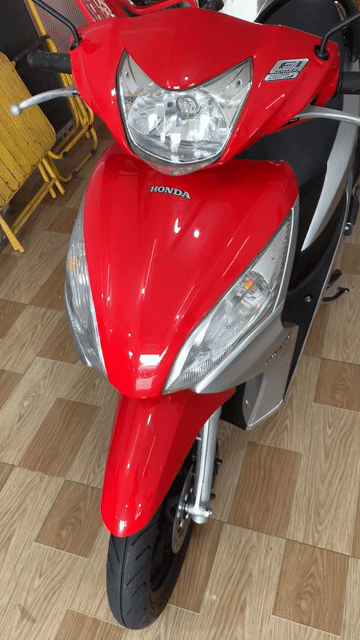 Honda Vision 2012 Đỏ bạc đen. Mua bán Xe máy tại Huyện Bến Lức Long An được đăng bởi Bán Vì Đam Mê  hình 1