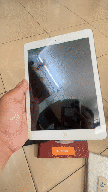 Apple iPad Air 1 128GB Bạc siver. Mua bán Máy tính bảng tại Quận 10 Tp Hồ Chí Minh được đăng bởi Luơng Thanh Tùng hình 1