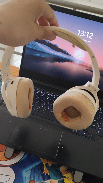Tai nghe Bluetooth Edifier W820NB Plus Trắng. Mua bán Tivi, Âm thanh tại Quận Cẩm Lệ Đà Nẵng được đăng bởi Lục Kim An hình 1