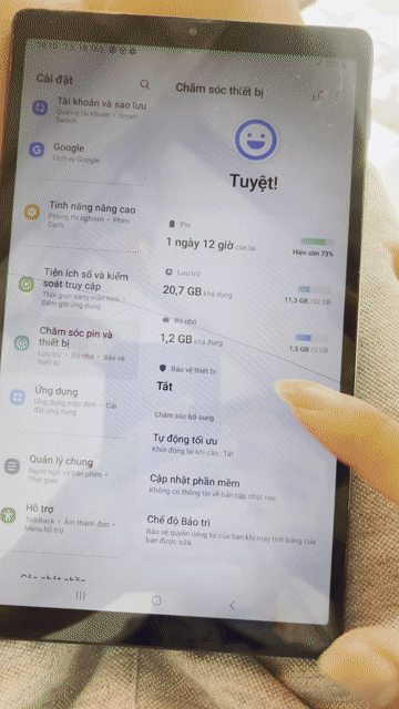 Samsung Galaxy Tab A7 Lite lắp sim,cài mọi app. Mua bán Máy tính bảng tại Quận Thanh Xuân Hà Nội được đăng bởi Anh Đức hình 1