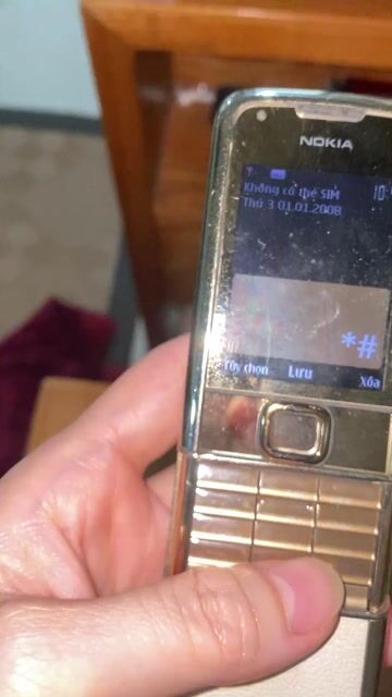 Điện thoại Nokia 8800 Gold Arte đã qua sử dụng. Mua bán Điện thoại tại Quận Hoàng Mai Hà Nội được đăng bởi Lê LAn Phương hình 1