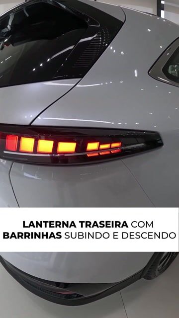 LANTERNA TRASEIRA COM BARRINHAS SUBINDO E DESCENDO #suv