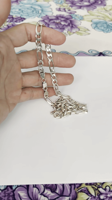 Dây chuyền nam Bạc Ý màu Bạc. Mua bán Phụ kiện thời trang khác tại Quận 5 Tp Hồ Chí Minh được đăng bởi Chau Hoa hình 1