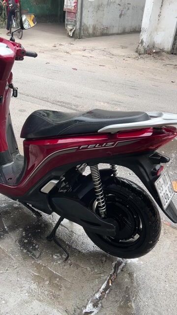 Xe máy điện Vinfast Feliz 2022 Đỏ. Mua bán Xe máy tại Huyện Thanh Trì Hà Nội được đăng bởi Xe Điện Kim Ngân hình 1