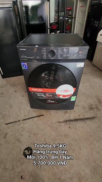 Máy giặt Toshiba 9.5kg. Mua bán Máy giặt tại Thành phố Sóc Trăng Sóc Trăng được đăng bởi Điện Lạnh Hoàng Khải hình 1