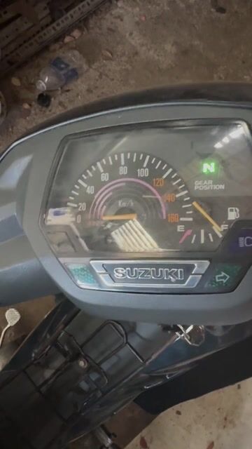 Suzuki Viva 110 Xanh đen bs sài gòn. Mua bán Xe máy tại Thị xã Tân Uyên Bình Dương được đăng bởi Anh Cà Rá  hình 1