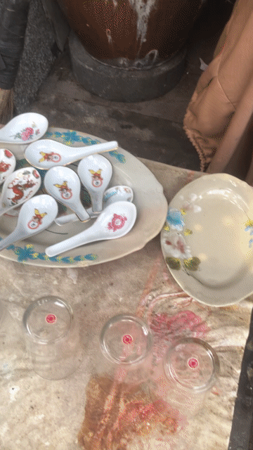 Bộ chén đĩa Gốm sứ Pháp. Mua bán Dụng cụ nhà bếp tại Quận 3 Tp Hồ Chí Minh được đăng bởi HoVaTen  Nghèo mua gì đt XinCamOn hình 1