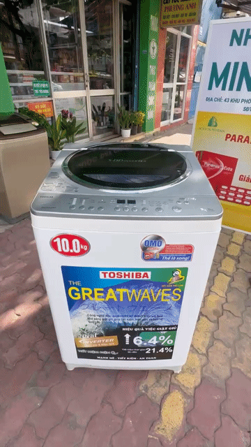 Máy giặt Toshiba Inverter 10kg - Bảo hành 6th . Mua bán Máy giặt tại Quận Gò Vấp Tp Hồ Chí Minh được đăng bởi Điện Máy Phát Đạt hình 1