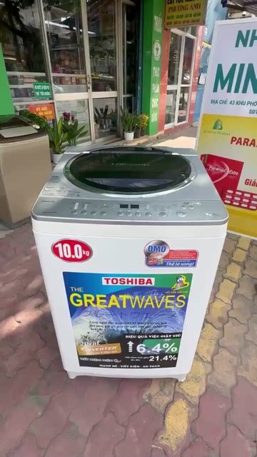 Máy giặt Toshiba Inverter 10kg - Bảo hành 6th . Mua bán Máy giặt tại Quận Gò Vấp Tp Hồ Chí Minh được đăng bởi Điện Máy Phát Đạt hình 1