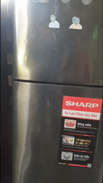 Tủ lạnh Sharp Xám Lớn. Mua bán Tủ lạnh tại Huyện Bình Chánh Tp Hồ Chí Minh được đăng bởi Cô Hồn hình 1