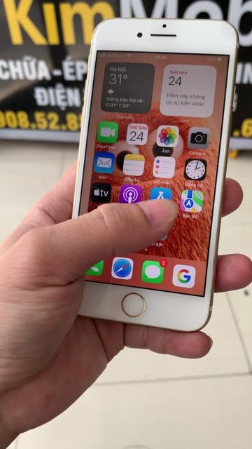 Lên Cây iPhone 7G 32G Mã LL/a Màu Vàng Sử Dụng Tốt. Mua bán Điện thoại tại Thành phố Vũng Tàu Bà Rịa - Vũng Tàu được đăng bởi Nguyễn Hoàng Sơn hình 1