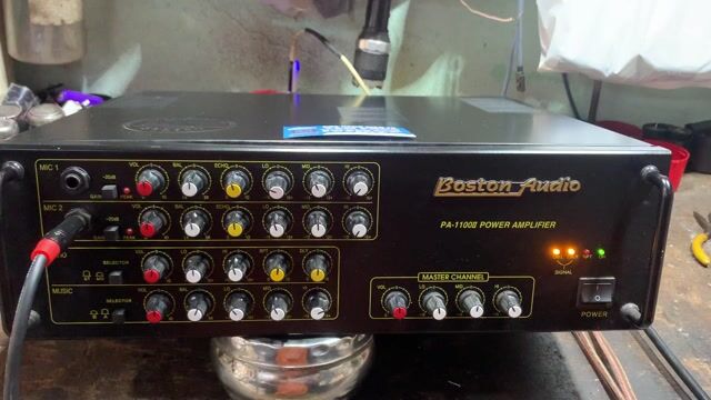 Amply karaoke Boston Audio PA-1100. Mua bán Tivi, Âm thanh tại Quận Gò Vấp Tp Hồ Chí Minh được đăng bởi Nguyen Van Sinh hình 1