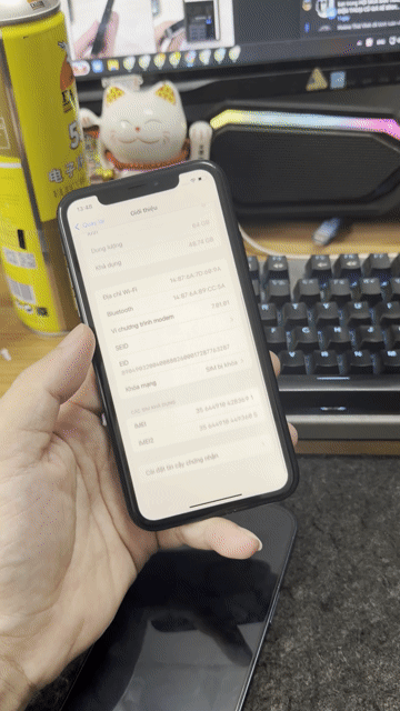 Apple iPhone XR Đen lock - mdm. Mua bán Điện thoại tại Quận Gò Vấp Tp Hồ Chí Minh được đăng bởi Quảng Phạm Mua Iphone Lock và QT  HCM hình 1