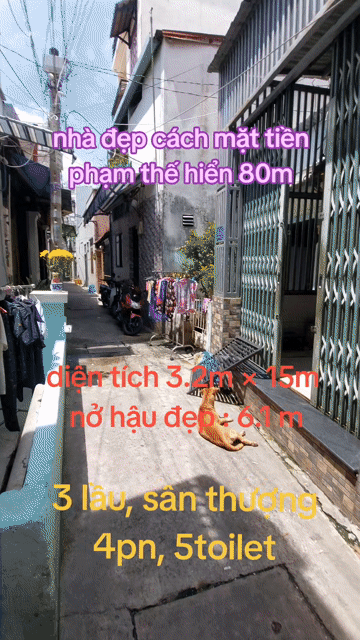 Mua bán Nhà ở Quận 8 Tp Hồ Chí Minh diện tích 58 m² giá 6,85 tỷ