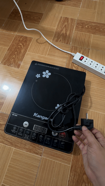 Bếp từ Kangaroo KG 365I Đen. Mua bán Bếp, lò, đồ điện nhà bếp tại Quận 7 Tp Hồ Chí Minh được đăng bởi Thiên Cải hình 1
