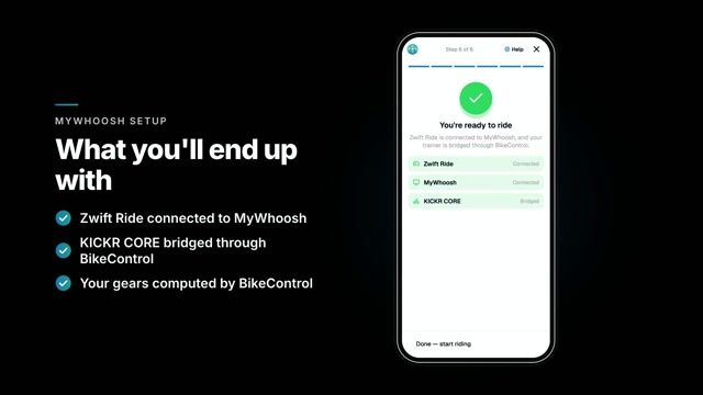 Preview frame of the video “Setting up your Zwift Ride with MyWhoosh”