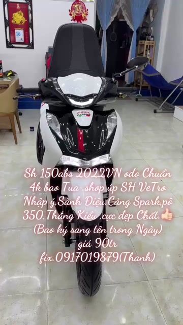 Honda SH 150i 2022 Trắng 4000 km. Mua bán Xe máy tại Thành phố Vũng Tàu Bà Rịa - Vũng Tàu được đăng bởi XE MÁY BẢO THANH  TPVŨNG TÀU hình 1