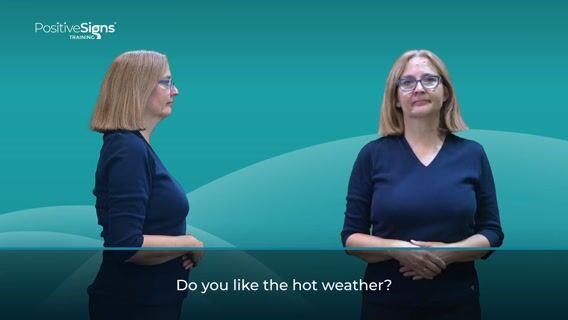 Do you like the hot weather?